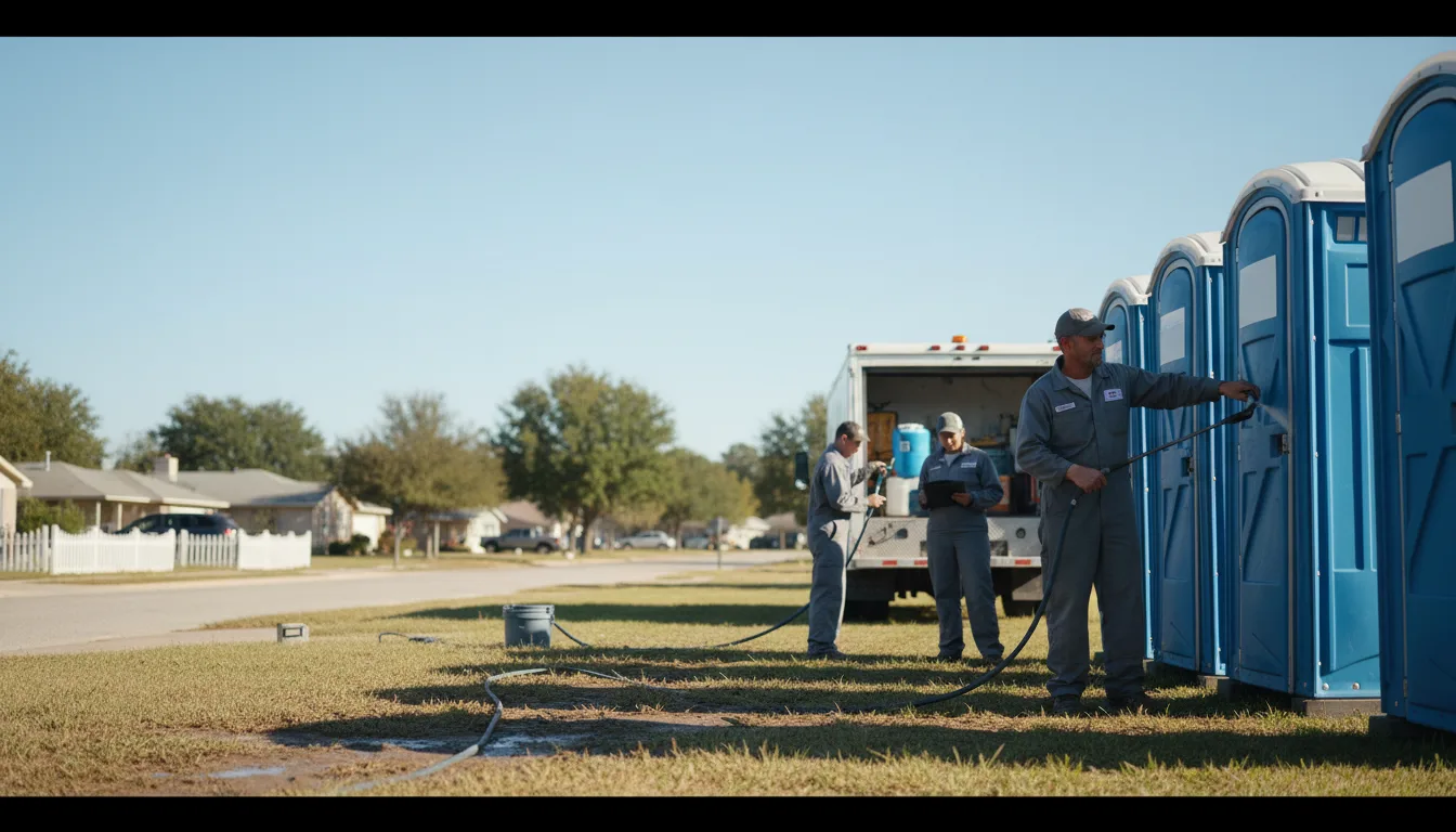 Long-Term Portable Toilet Rental in Edisto Island, SC near me